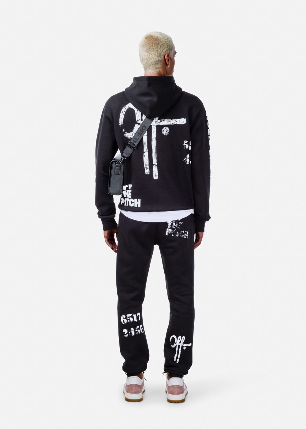Off white sweatsuit on sale