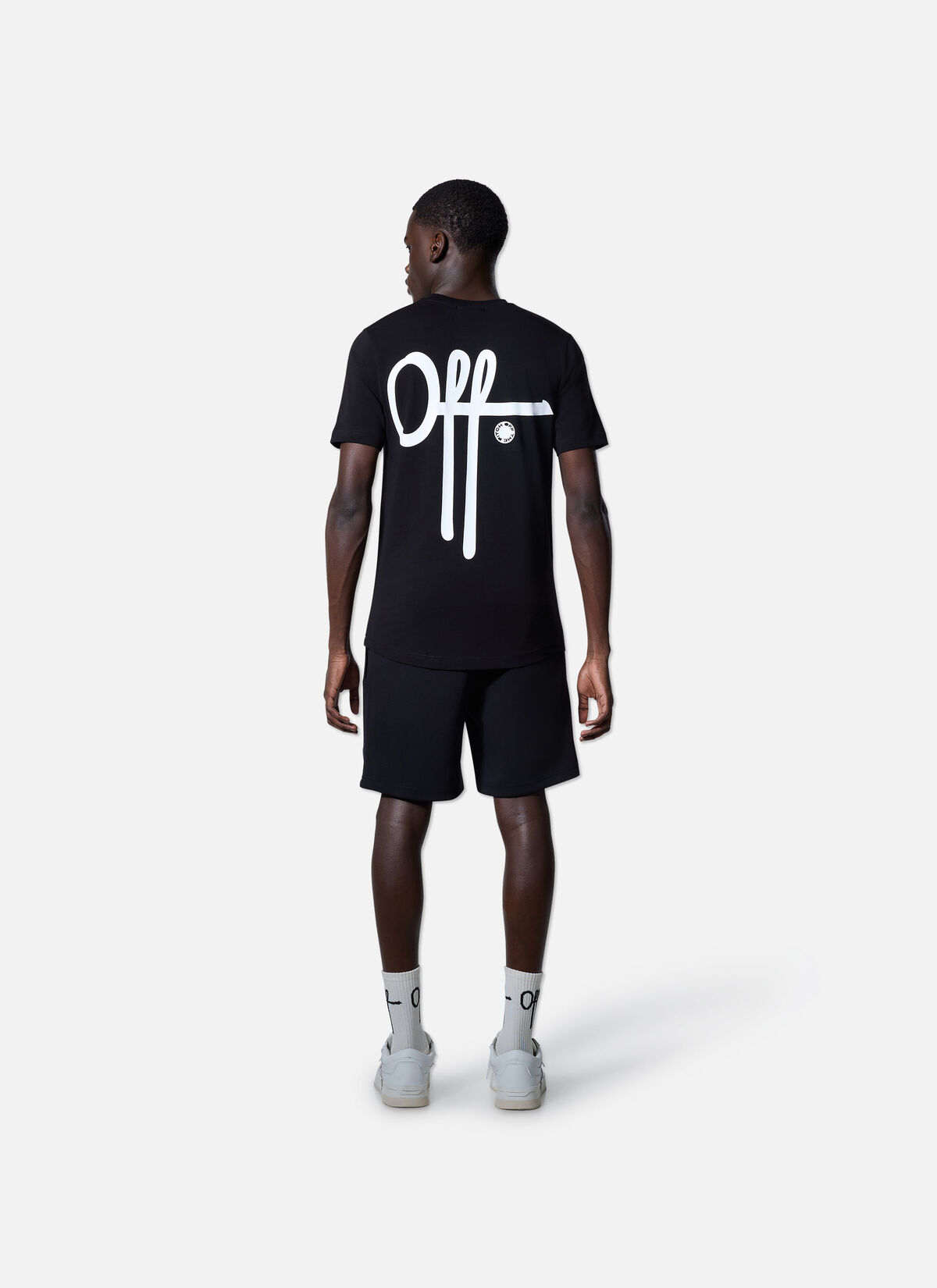 Fullstop Slim Fit Tee, Black, hi-res