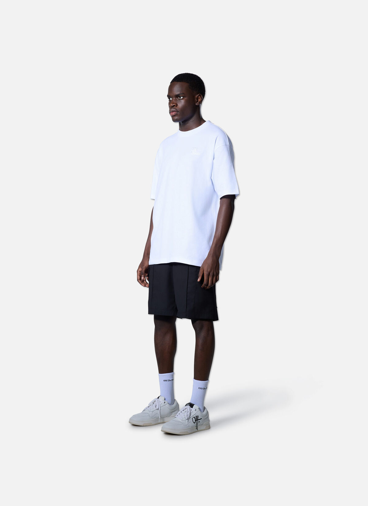 Museum Loose Fit Tee, White, hi-res