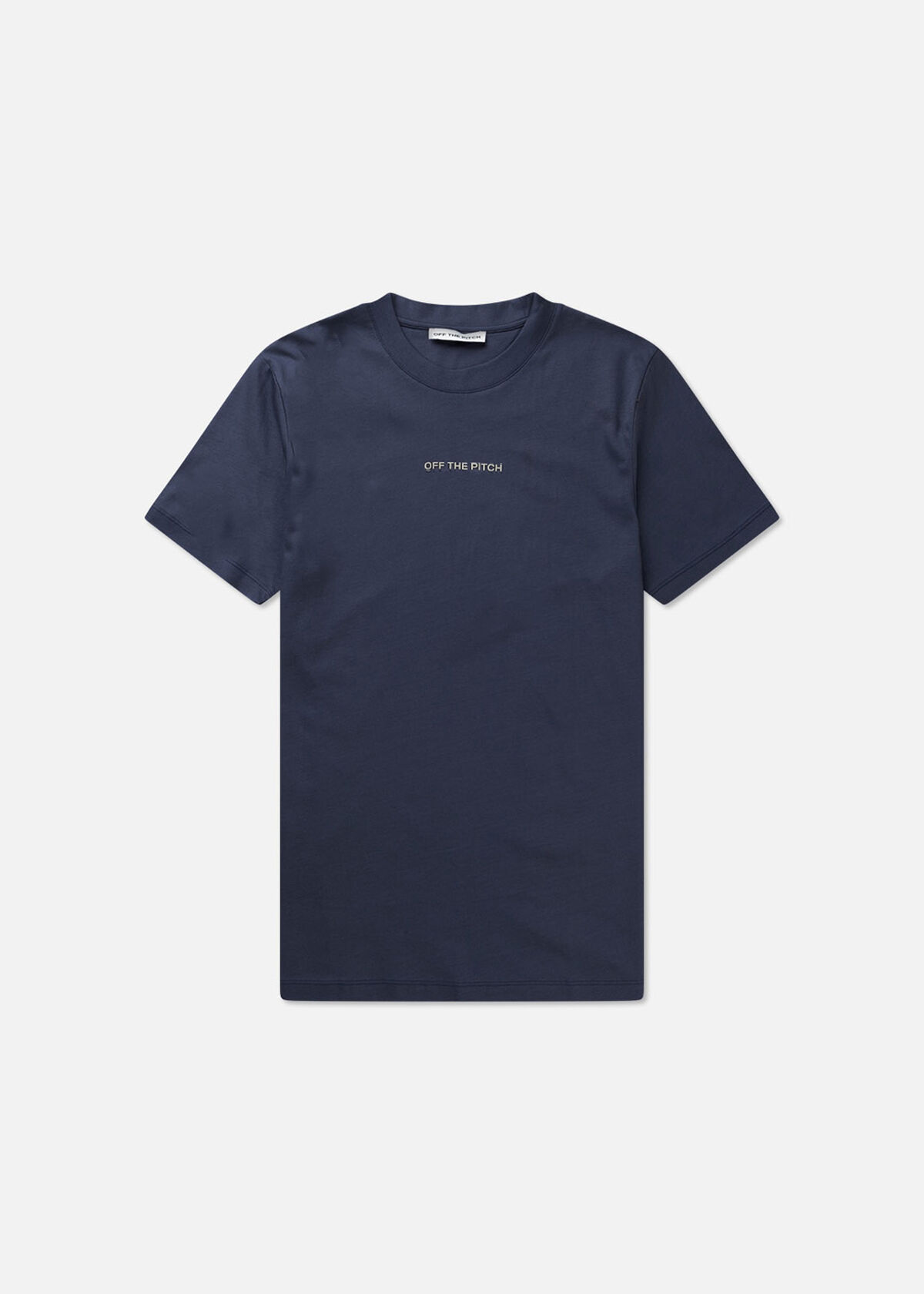 Mercerized Tee, Navy, hi-res