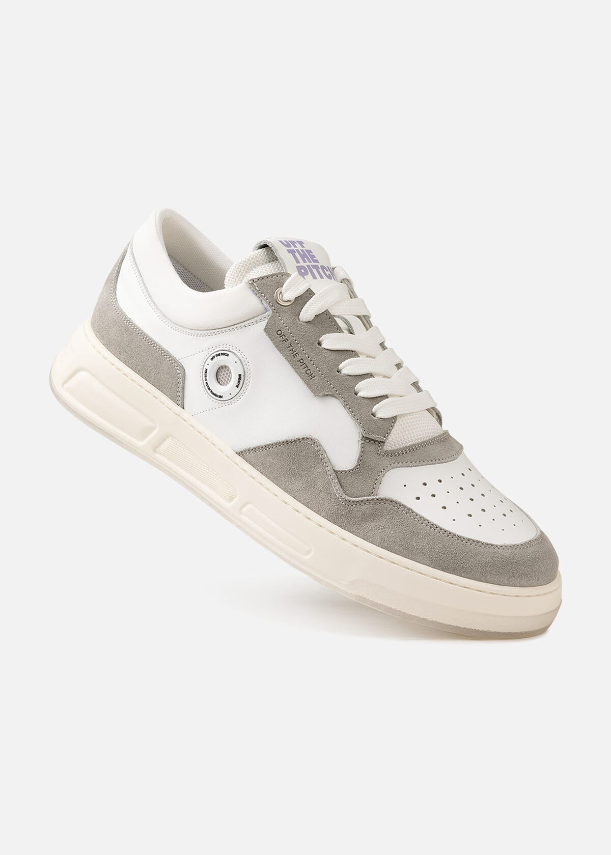 Breathe - Suede / Leather, Grey/White, hi-res
