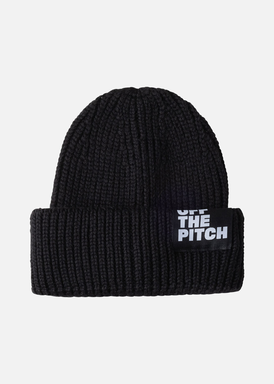 Wool-Blend Beanie, Black, hi-res