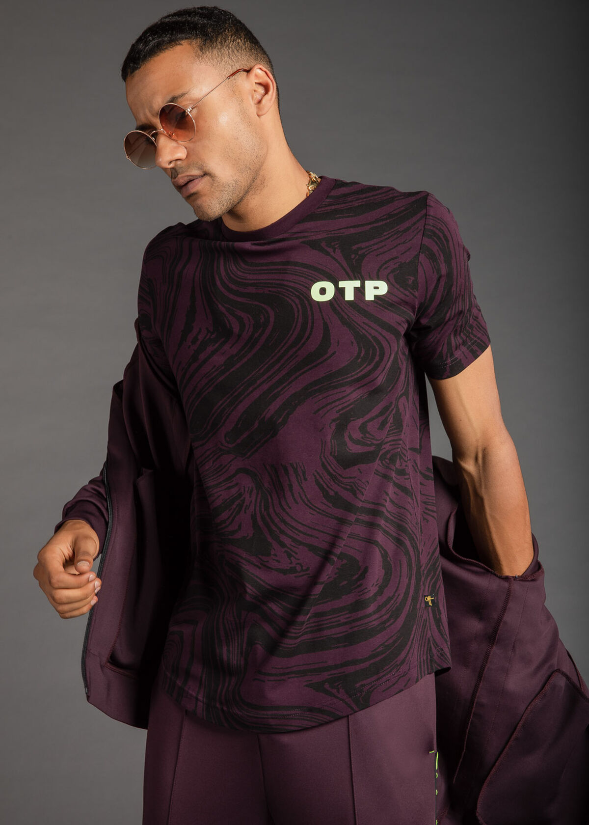 The Self Tee, Brown, hi-res