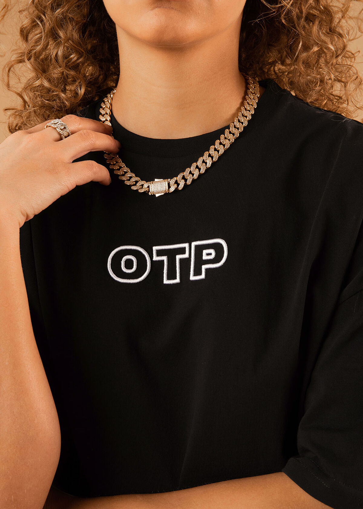 The Pitch 2.0 Oversized Tee - Black - 100% Cotton, Black, hi-res