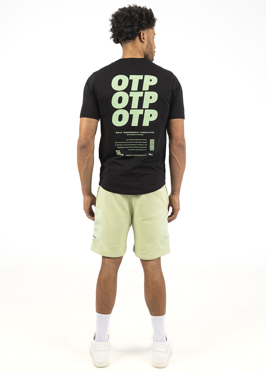 Lennox Shorts - 100% Cotton, Green/White, hi-res