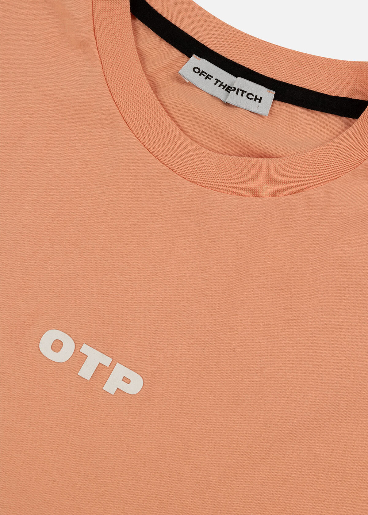 Backburn Regular Tee - 100% Cotton, Peach, hi-res