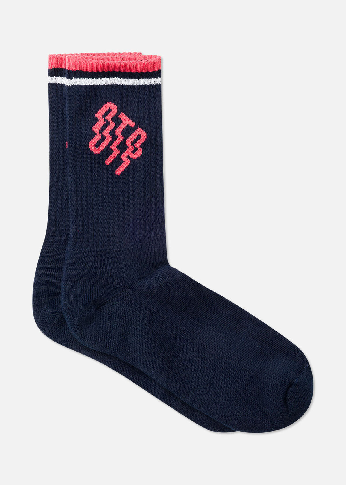 Backburn Sock, Navy, hi-res