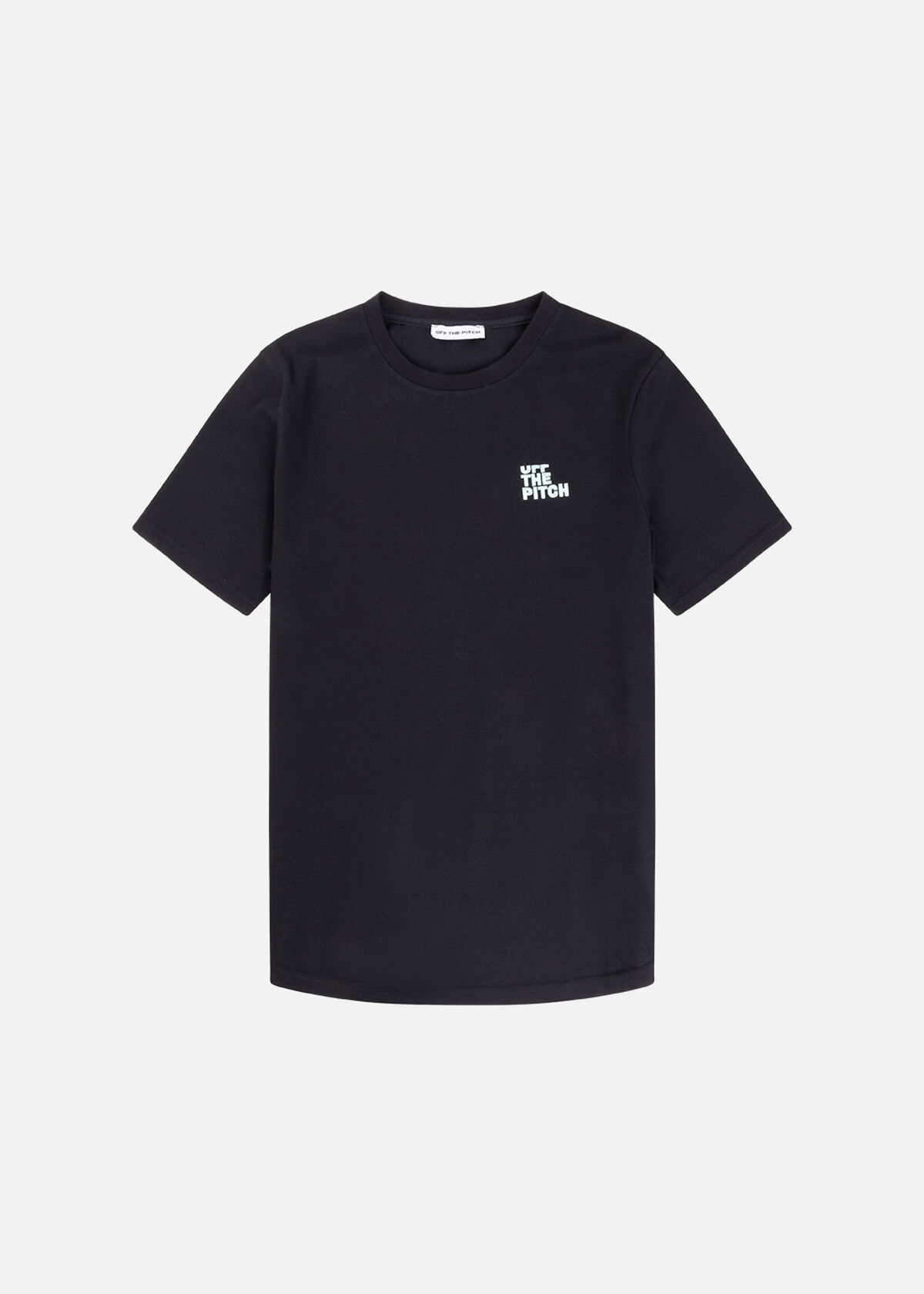 Fullstop Slim Fit Tee, Black, hi-res