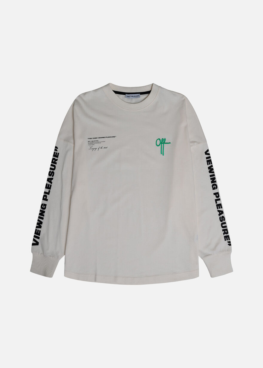 Neo Oversized LS Tee, Off white, hi-res