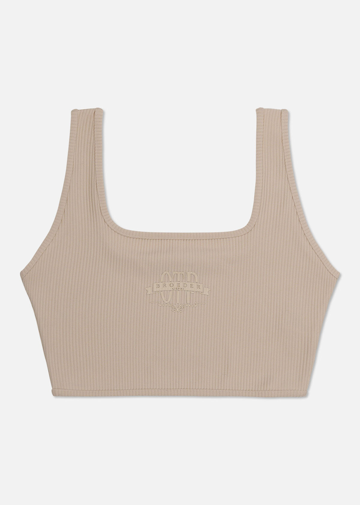 OTP BL Crop Top, Sand, hi-res