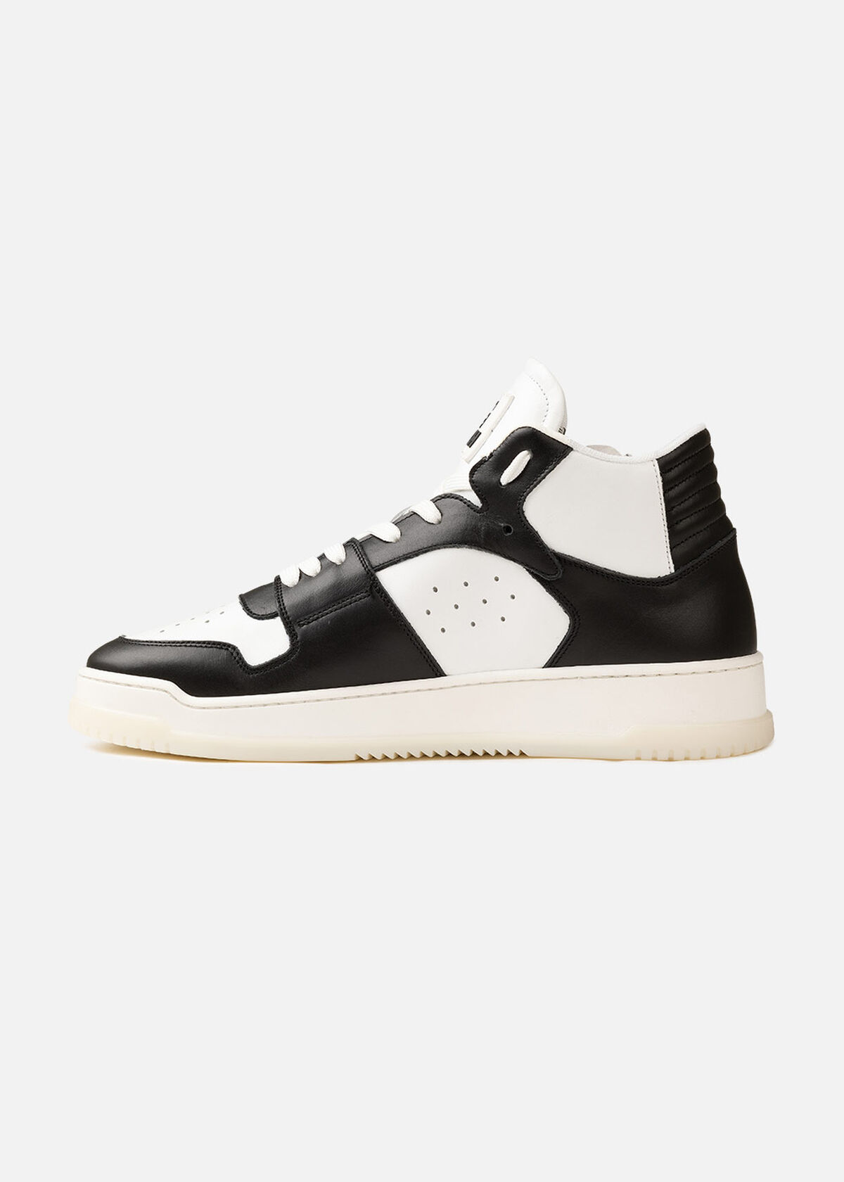 Supernova Mid - Leather, Black/White, hi-res