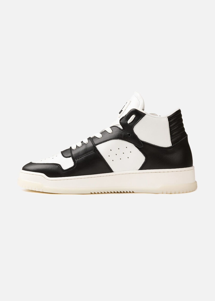 Supernova Mid - Leather, Black/White, hi-res