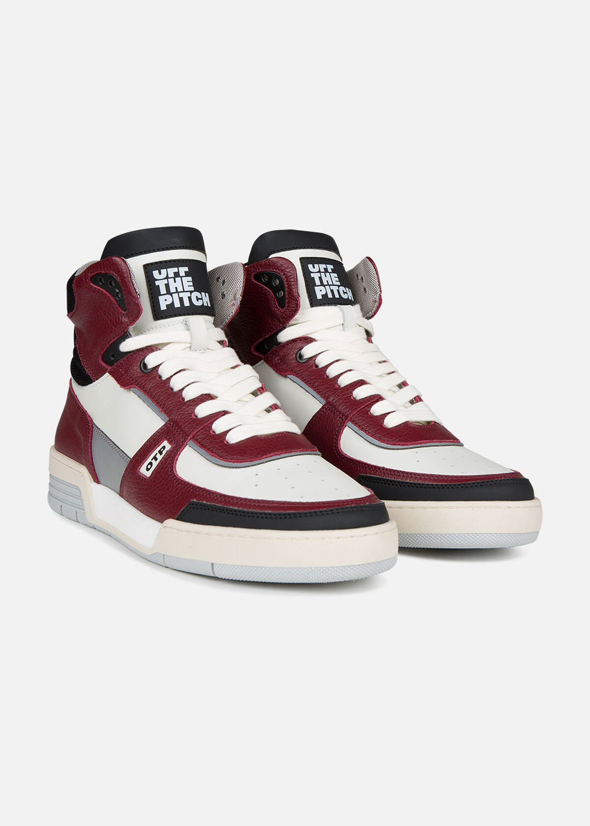 Basketta Hi, Red/White, hi-res