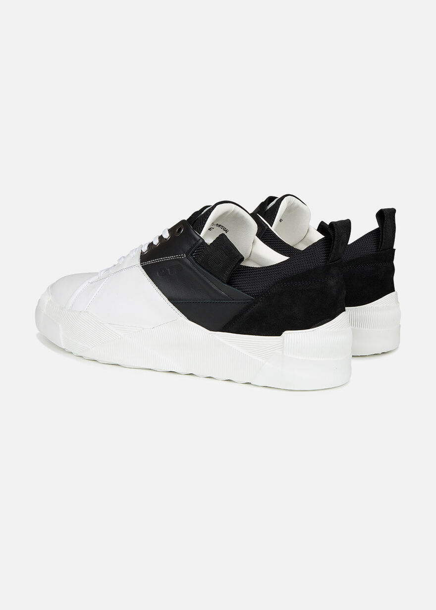 Slice - White/Black - Leather, White/Black, hi-res
