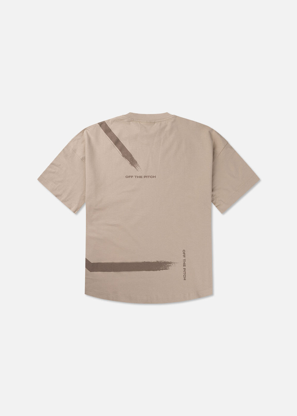 Direction Oversized Tee Unisex, Sand, hi-res