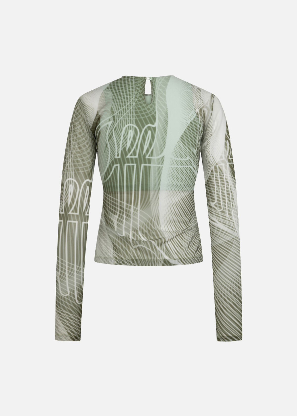 Rave Mesh Top, Forest Green, hi-res