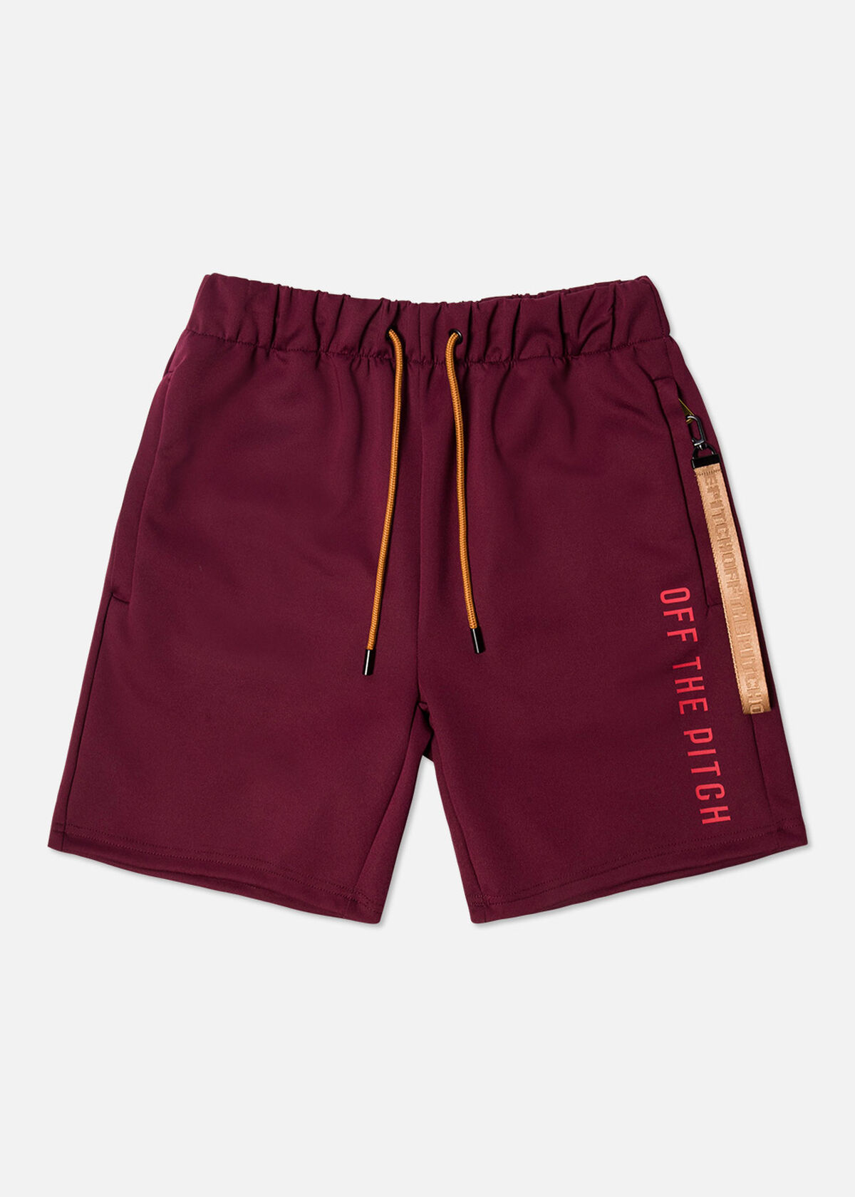 Bound trackshort, Dark red, hi-res