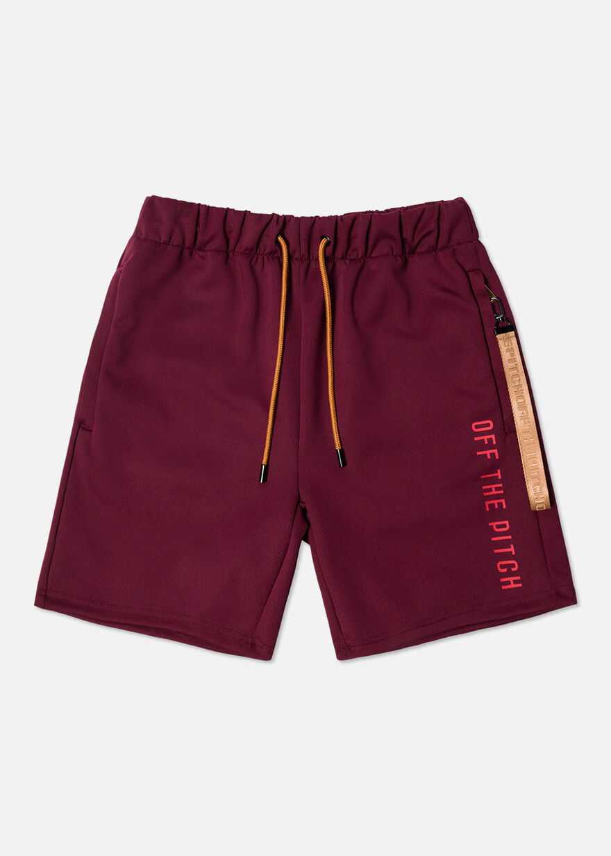 Bound trackshort, Dark red, hi-res