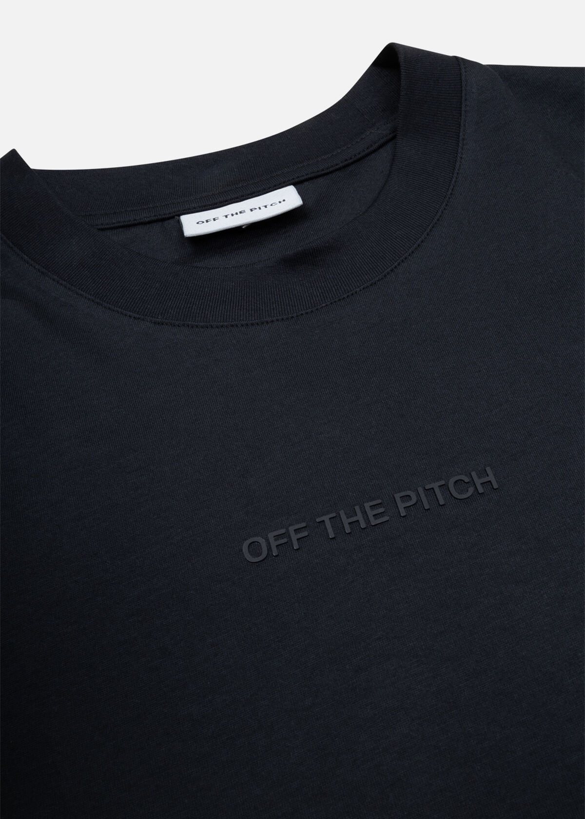 Mercerized Tee, Black, hi-res