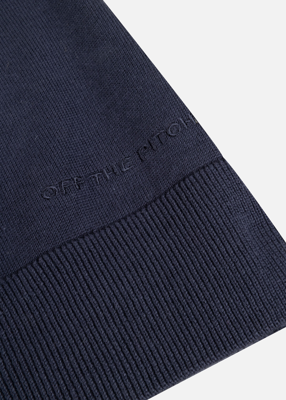 Smart Knitted Polo, Navy, hi-res