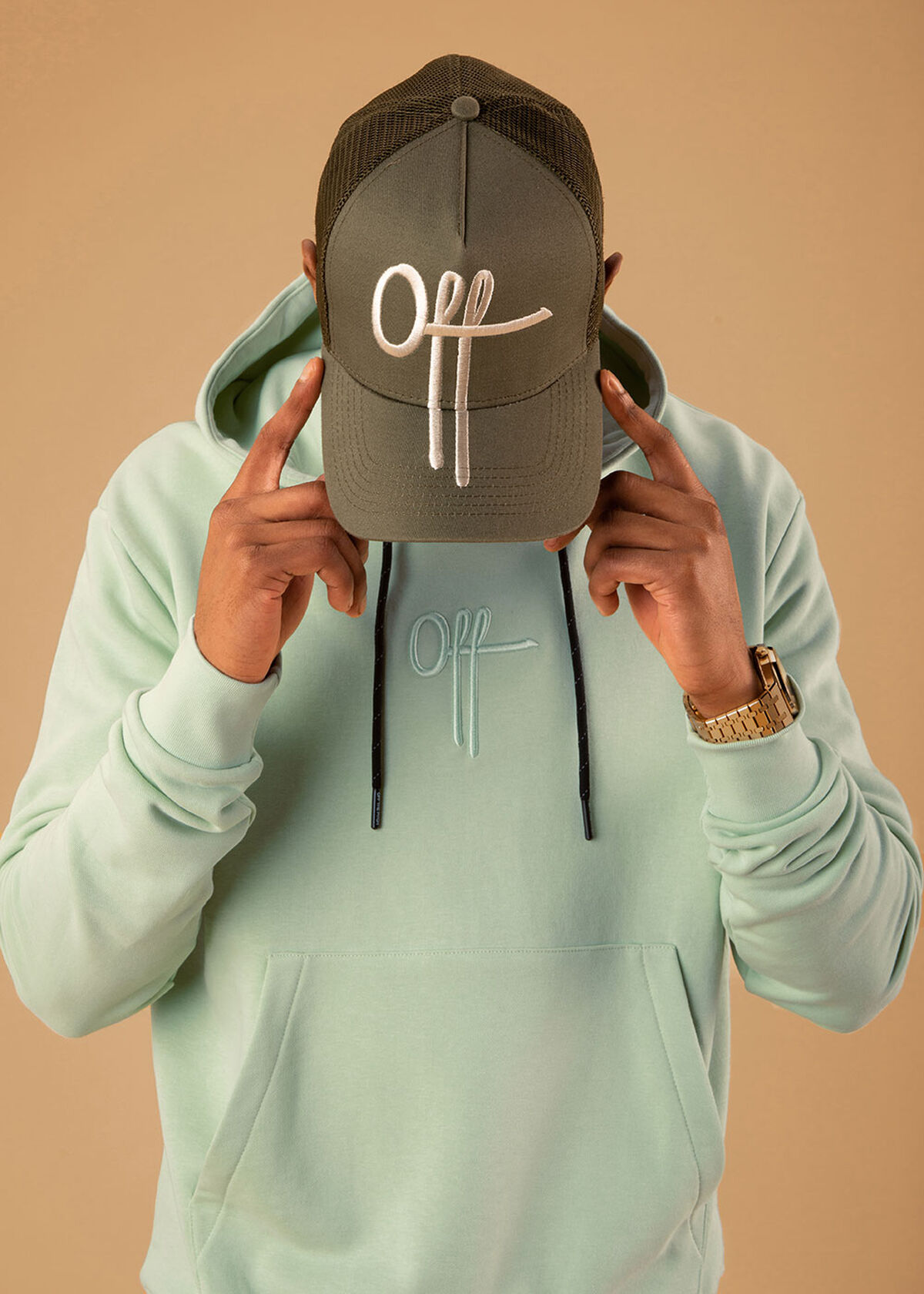 The Earth Hood - Mint - 100% Cotton, Green, hi-res