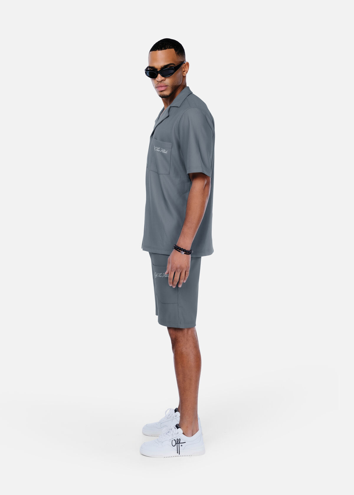 Double Script Shirt, Ultimate Grey, hi-res