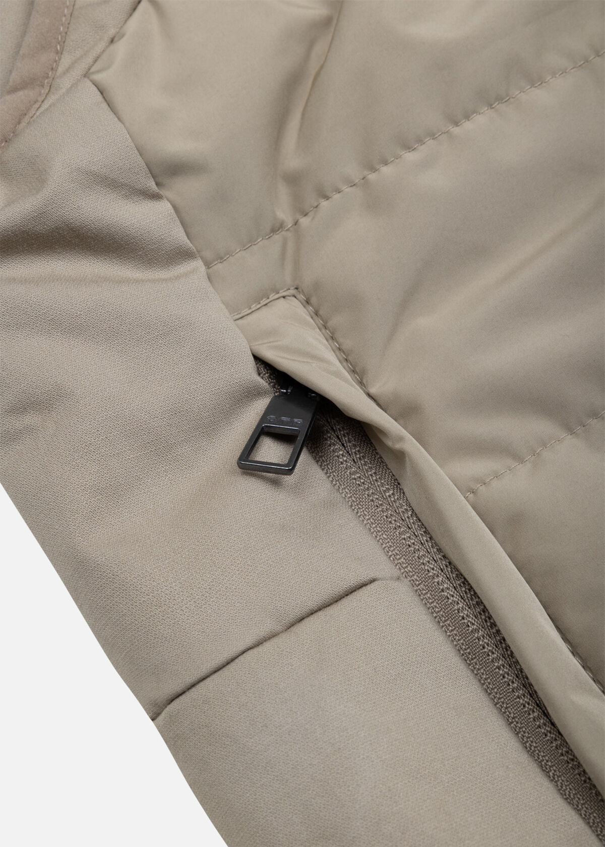 Padded Gilet, Sand, hi-res