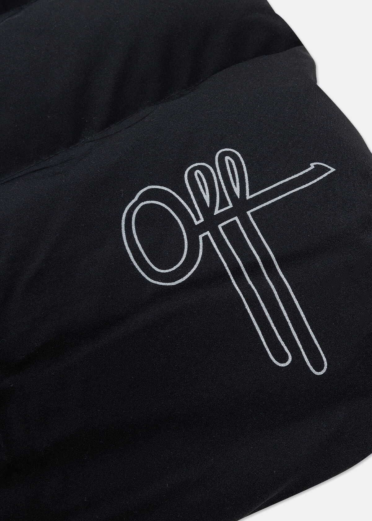 Down Gilet, Black, hi-res