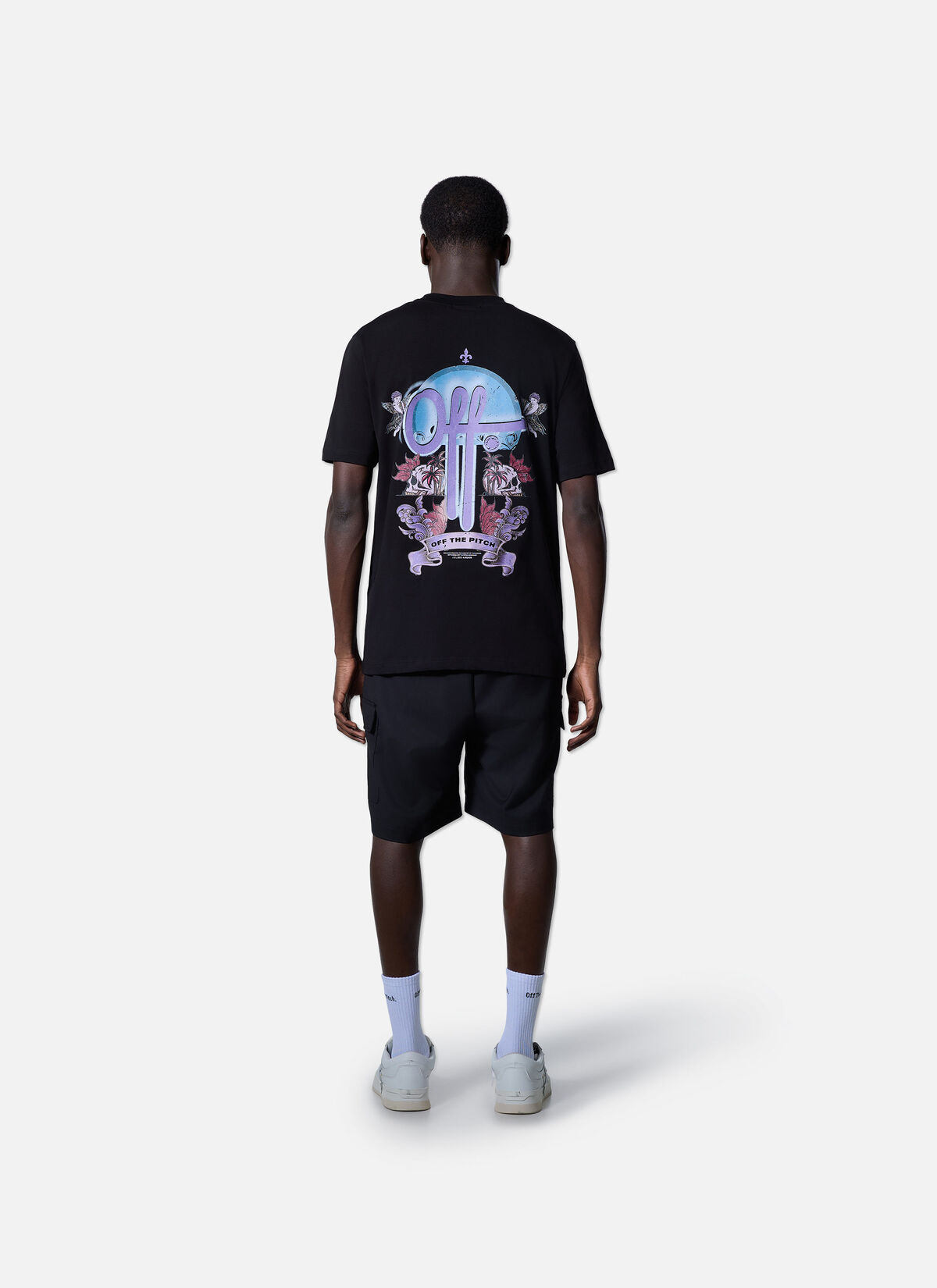 Higher Purpose Regular Tee, Black, hi-res