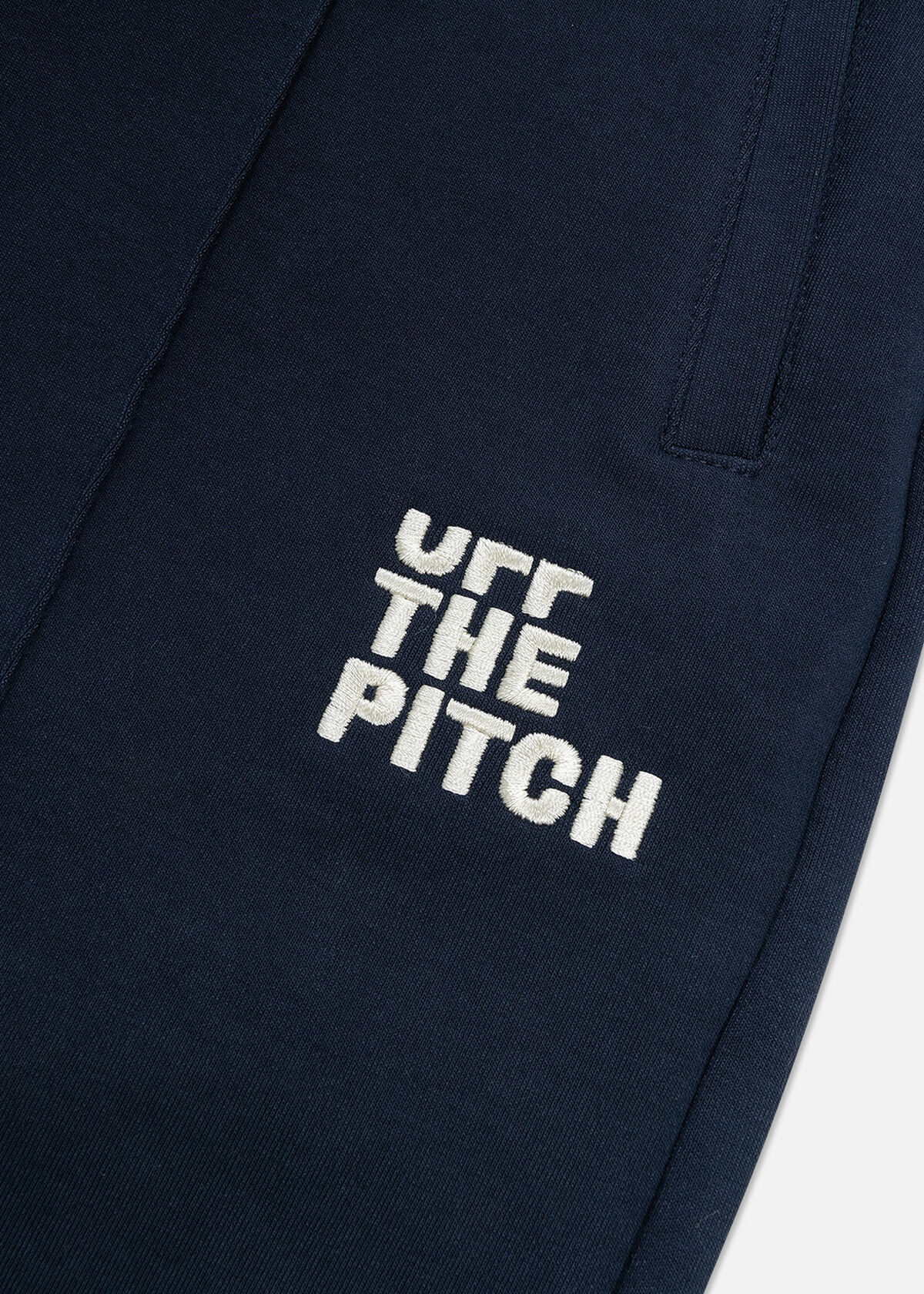 Offset Jogger Woman - 78% Cotton/17% Polyester/5% , Navy/Black, hi-res