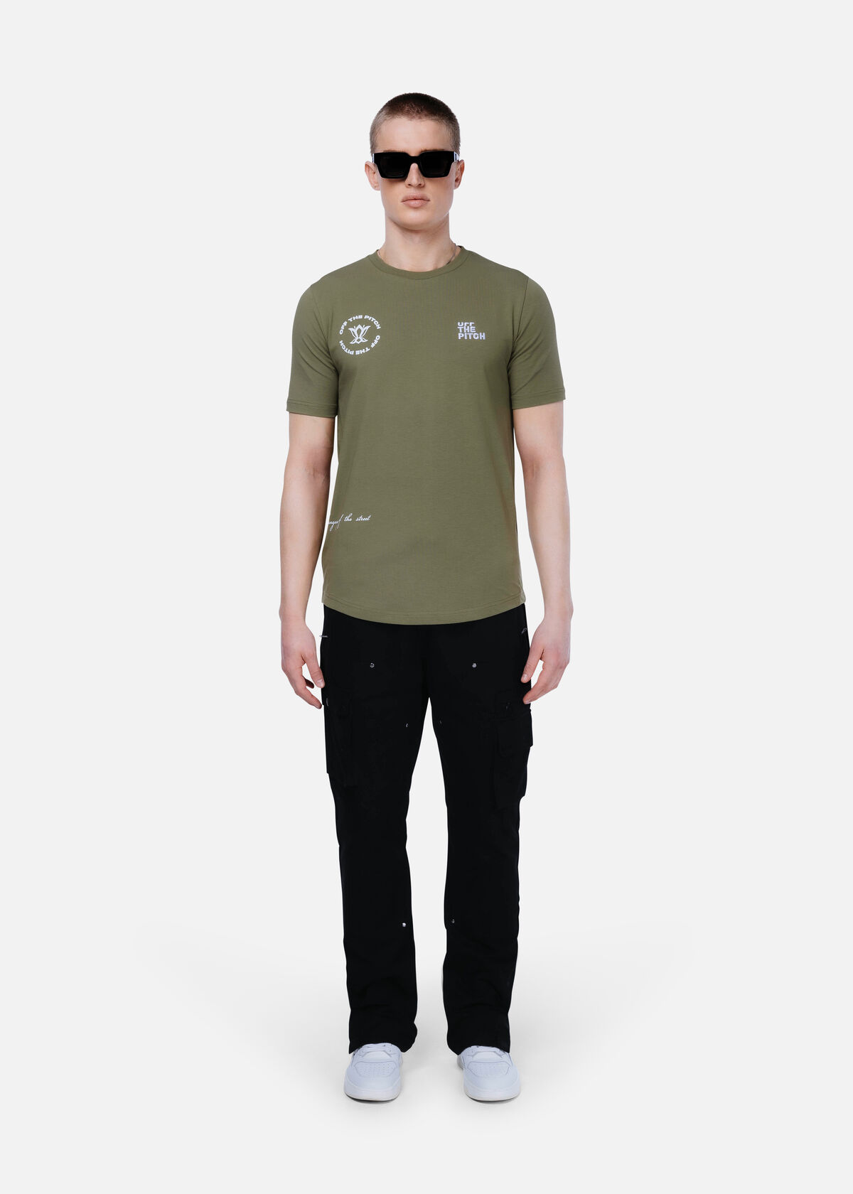 Generation Slim fit Tee, Dark green, hi-res