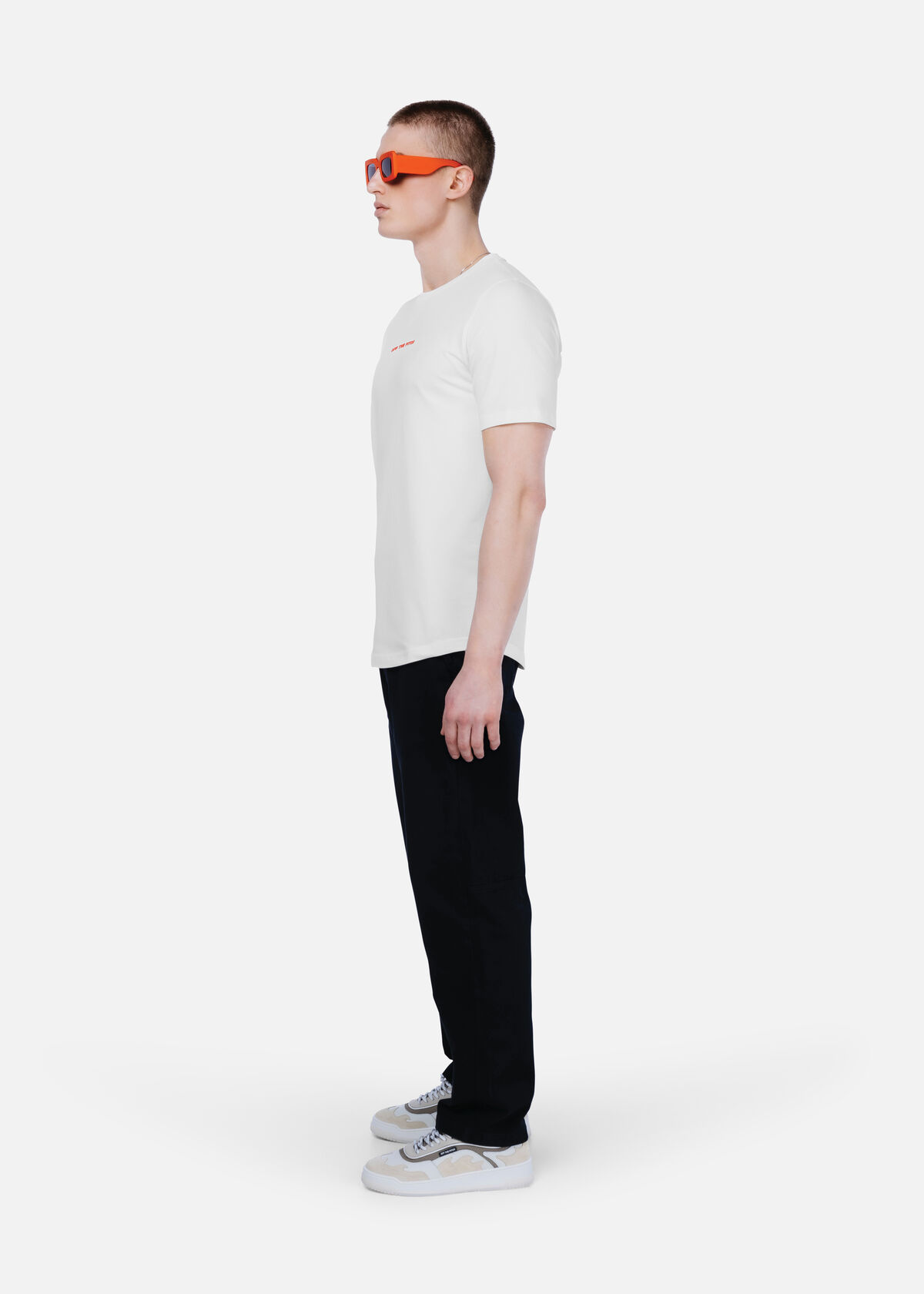 Duplicate Regular Fit Tee, White, hi-res