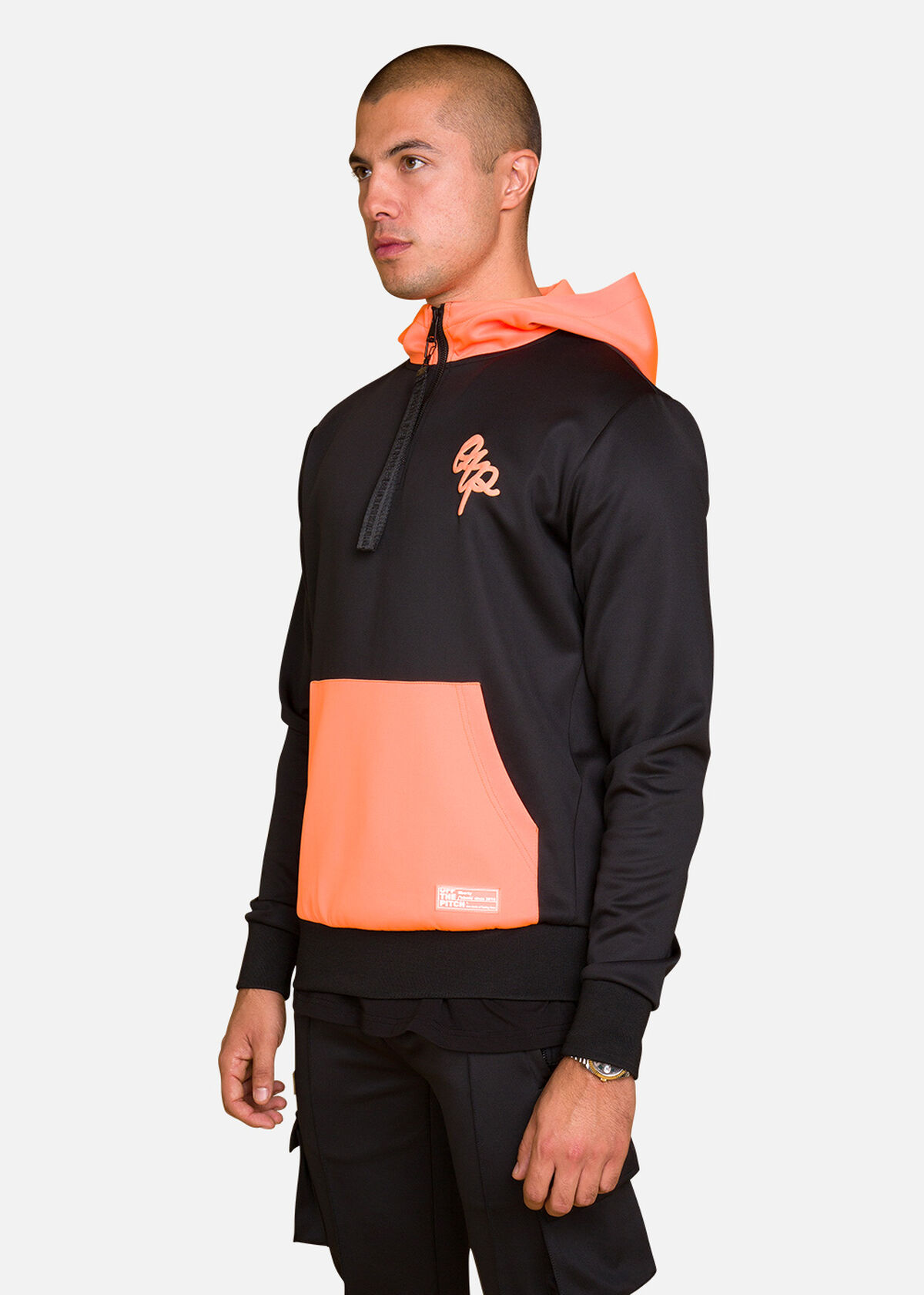 Basic Bright Tracktop, Black/Red, hi-res