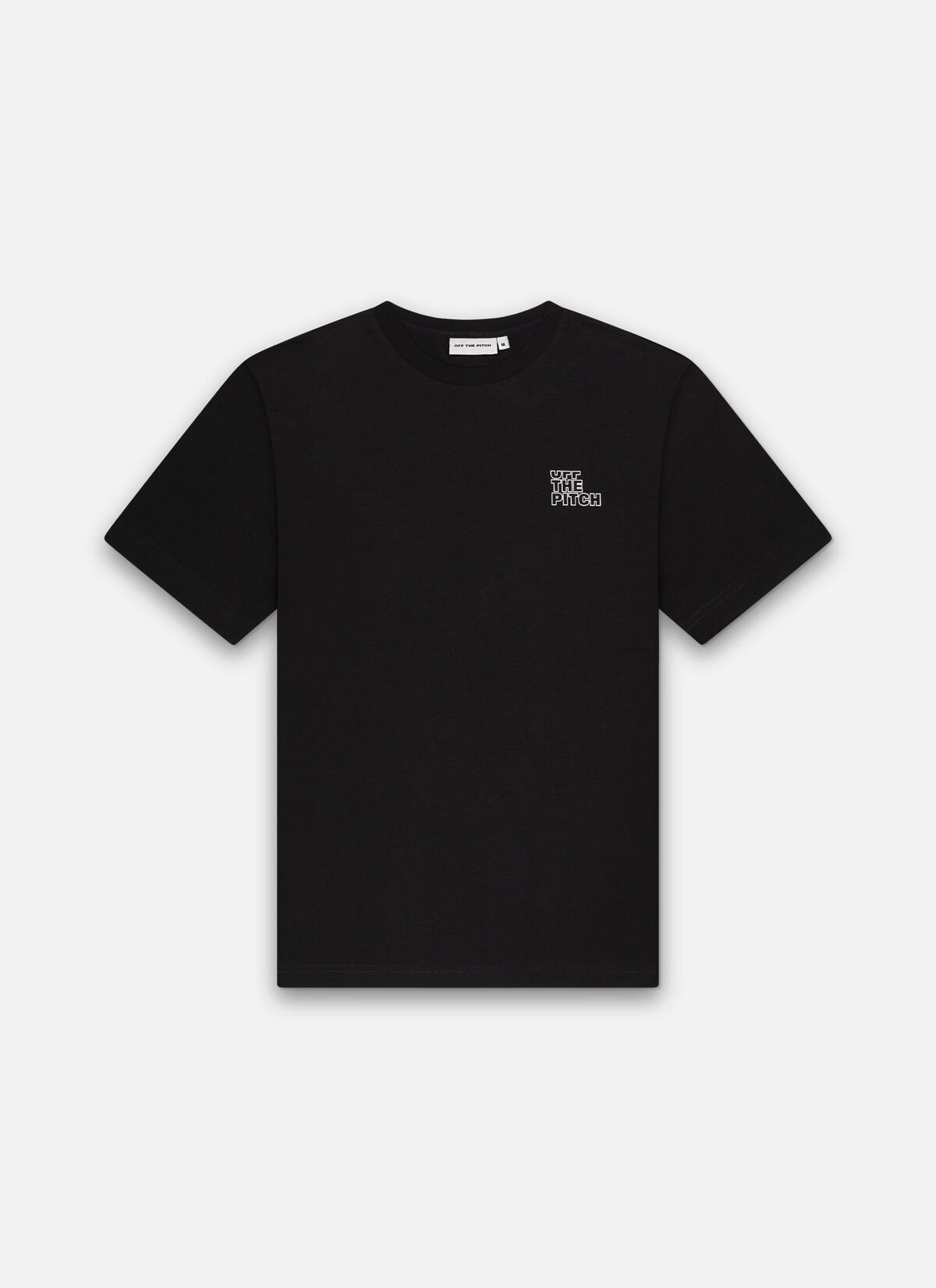 Outline Regular Tee, Black, hi-res