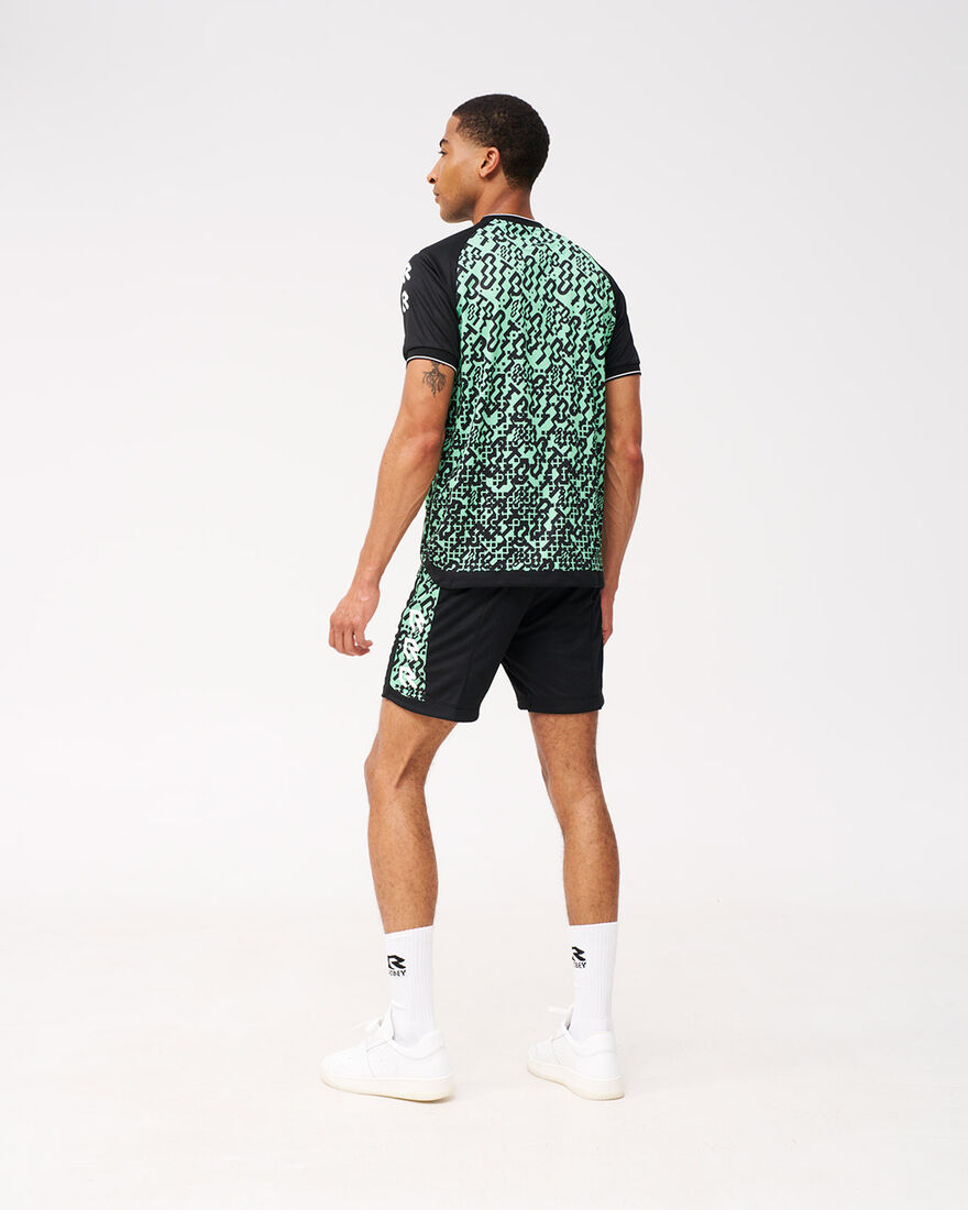 OTP x Robey Davies Festival Short, Black/Green, hi-res