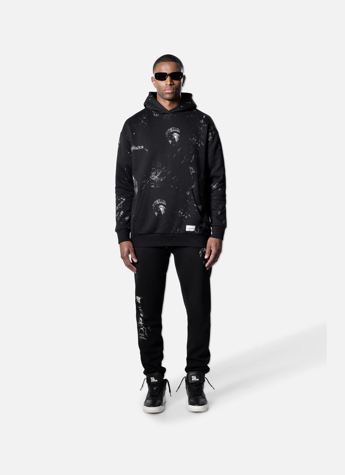 Rebellion Sweatpants, Black, hi-res