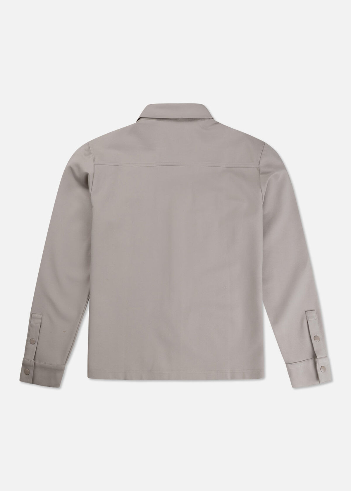 Smart Interlock Overshirt, White/Green, hi-res