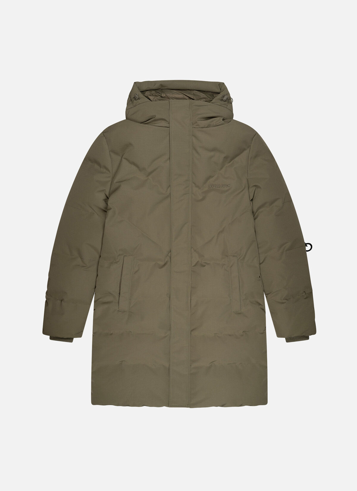 Ripstop Longline Puffer, Neon Mint Green, hi-res