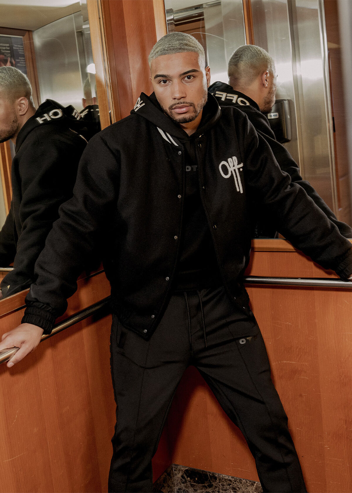 Souvenir Jacket - 80% Wool/20% Polyamide, Black, hi-res