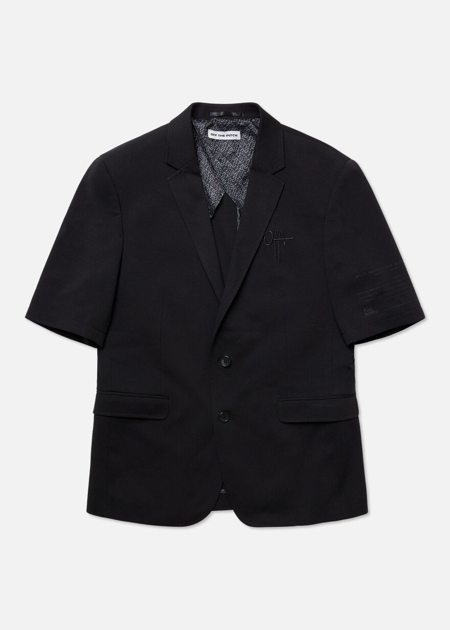 Dresden Blazer -  56% Cotton / 30% Polyamide / 5% , Black, hi-res