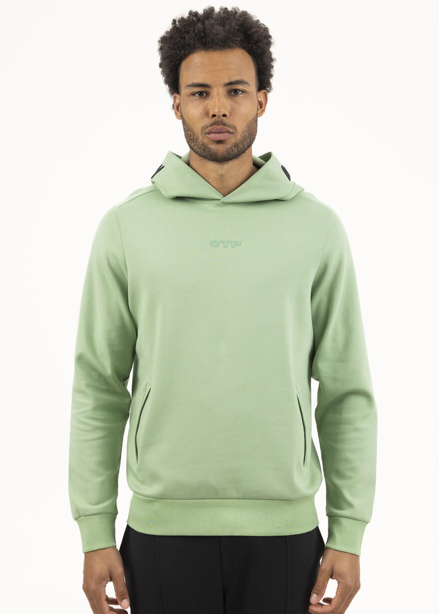 Private Pitch Hood - 75% Cotton / 20% Polyester / , Green/White, hi-res