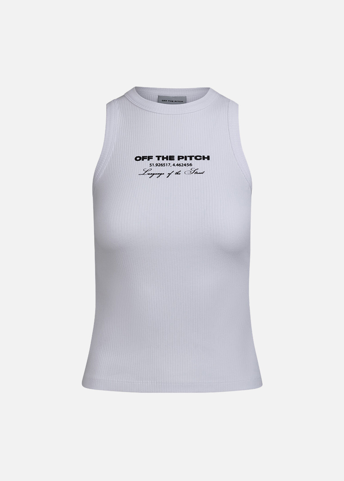 WMNS Rib Tanktop, White, hi-res