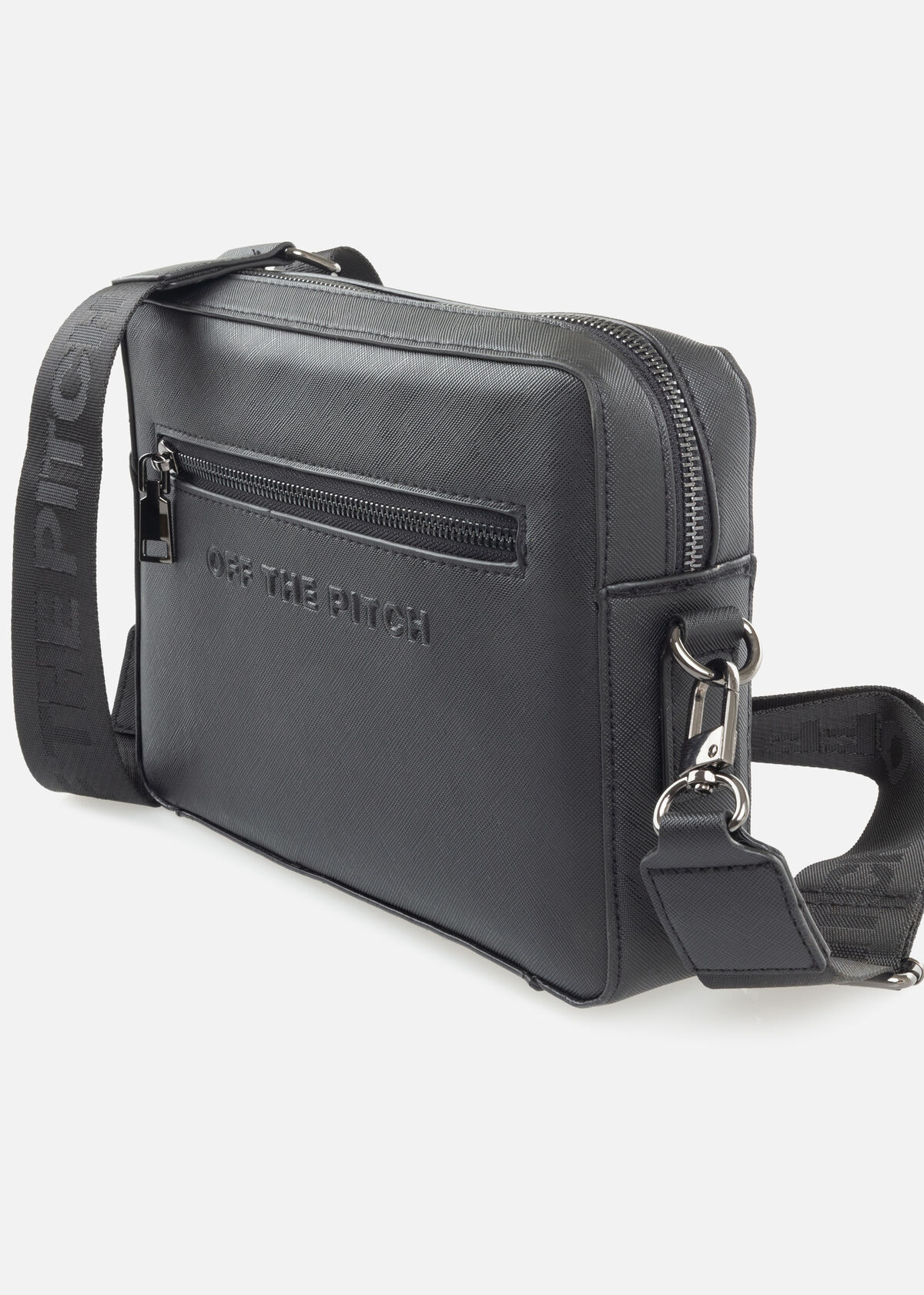Saviano Messengerbag, Black, hi-res
