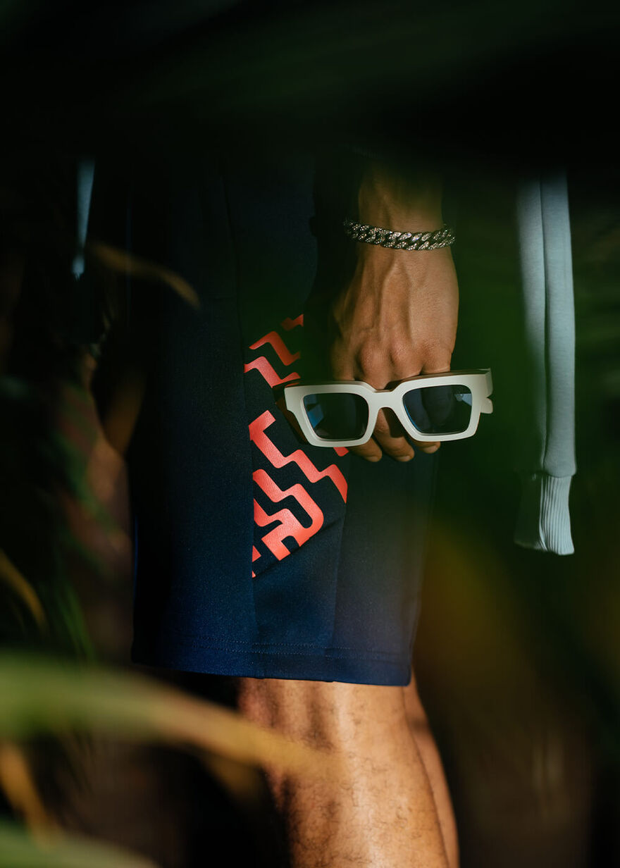 Lisbon Track Shorts, Navy, hi-res