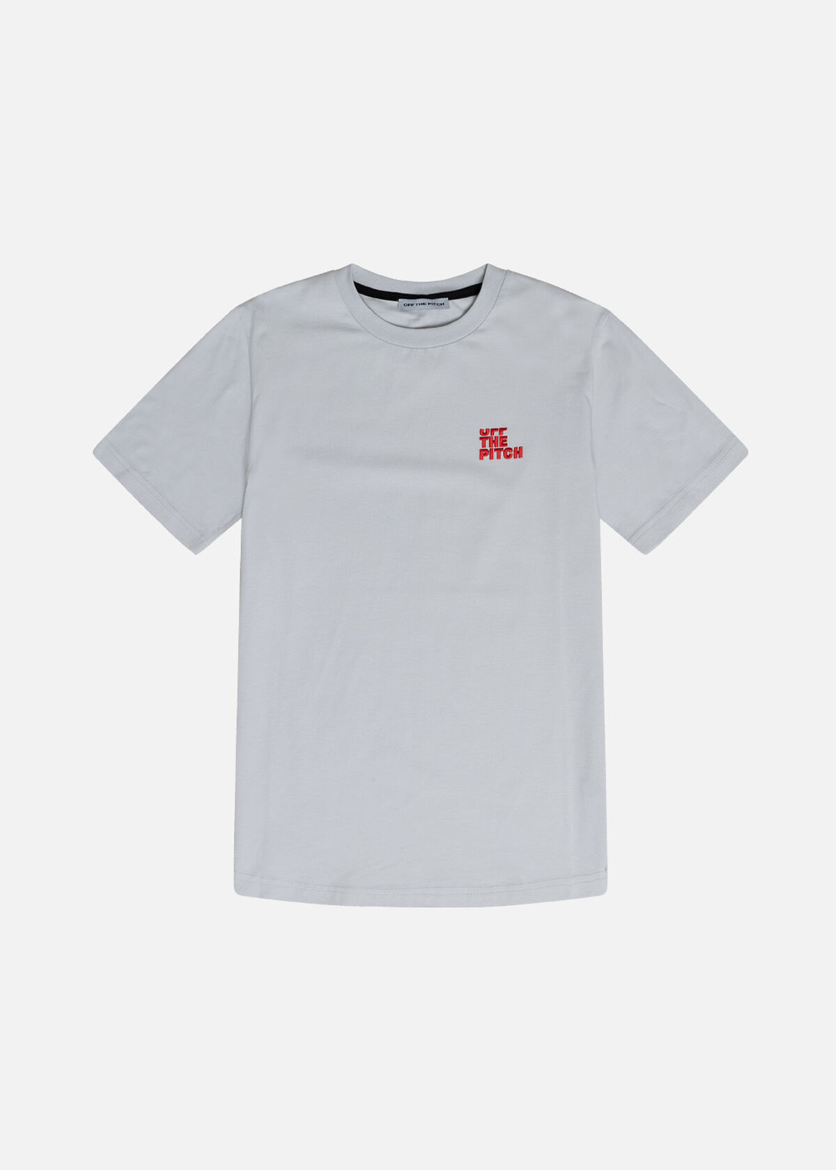 Dotted Fullstop Slim Fit Tee, Grey, hi-res