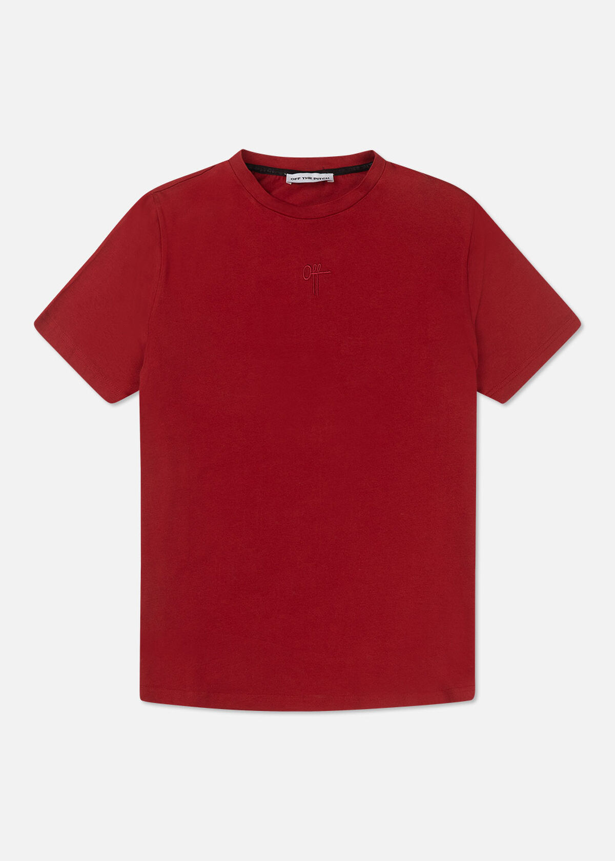 The Soul Slimfit Tee, Dark red, hi-res