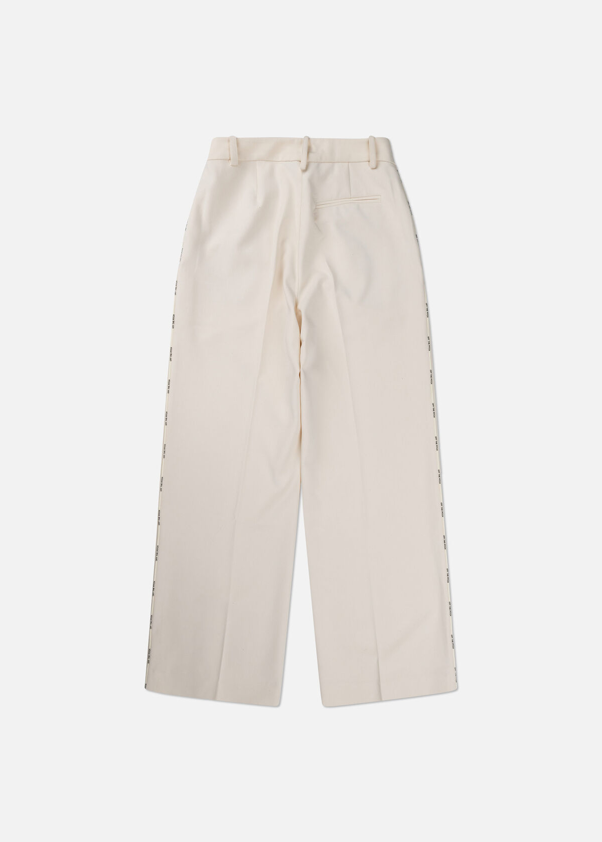 Pleated smart trousers, Off white, hi-res