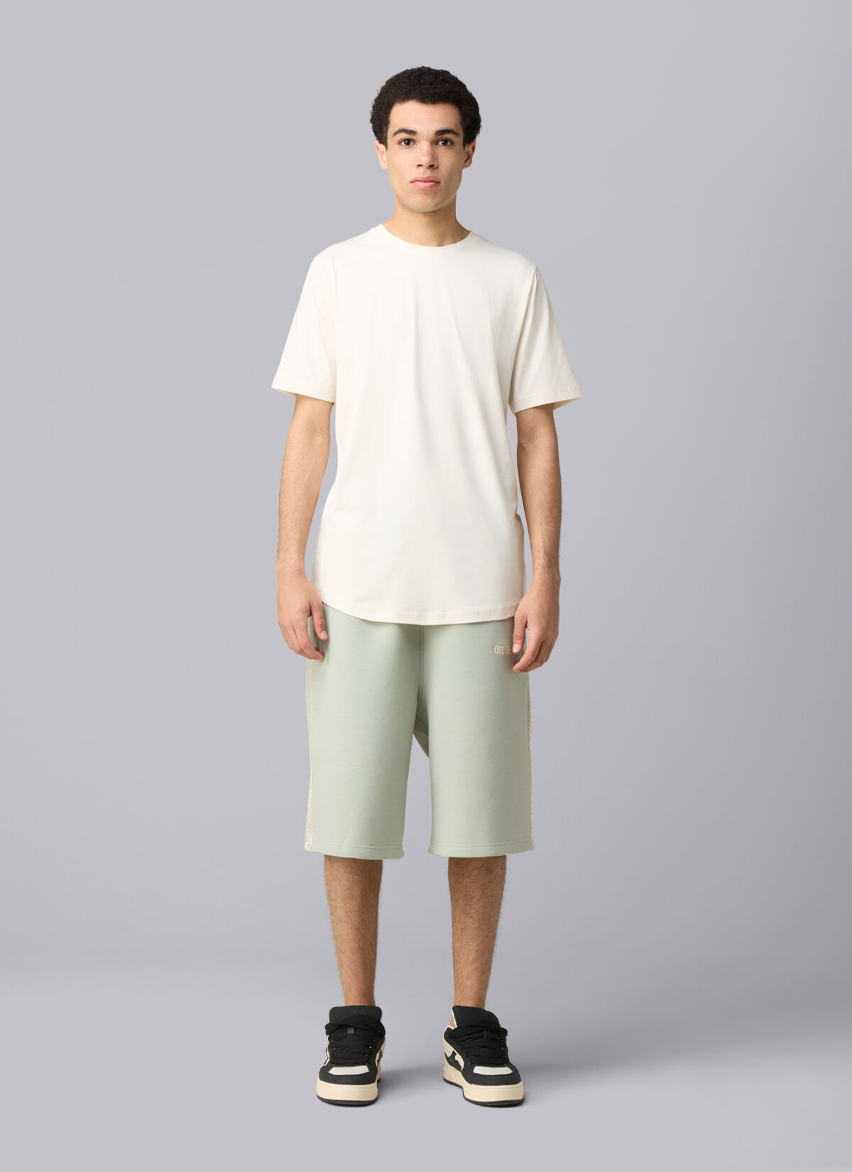Botanic Slim Fit Tee, Off white, hi-res