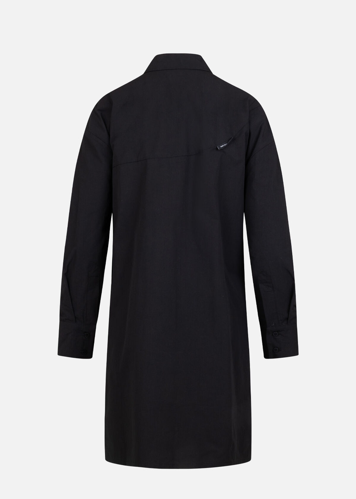 Deconstructive Oversized Shirt, Black, hi-res