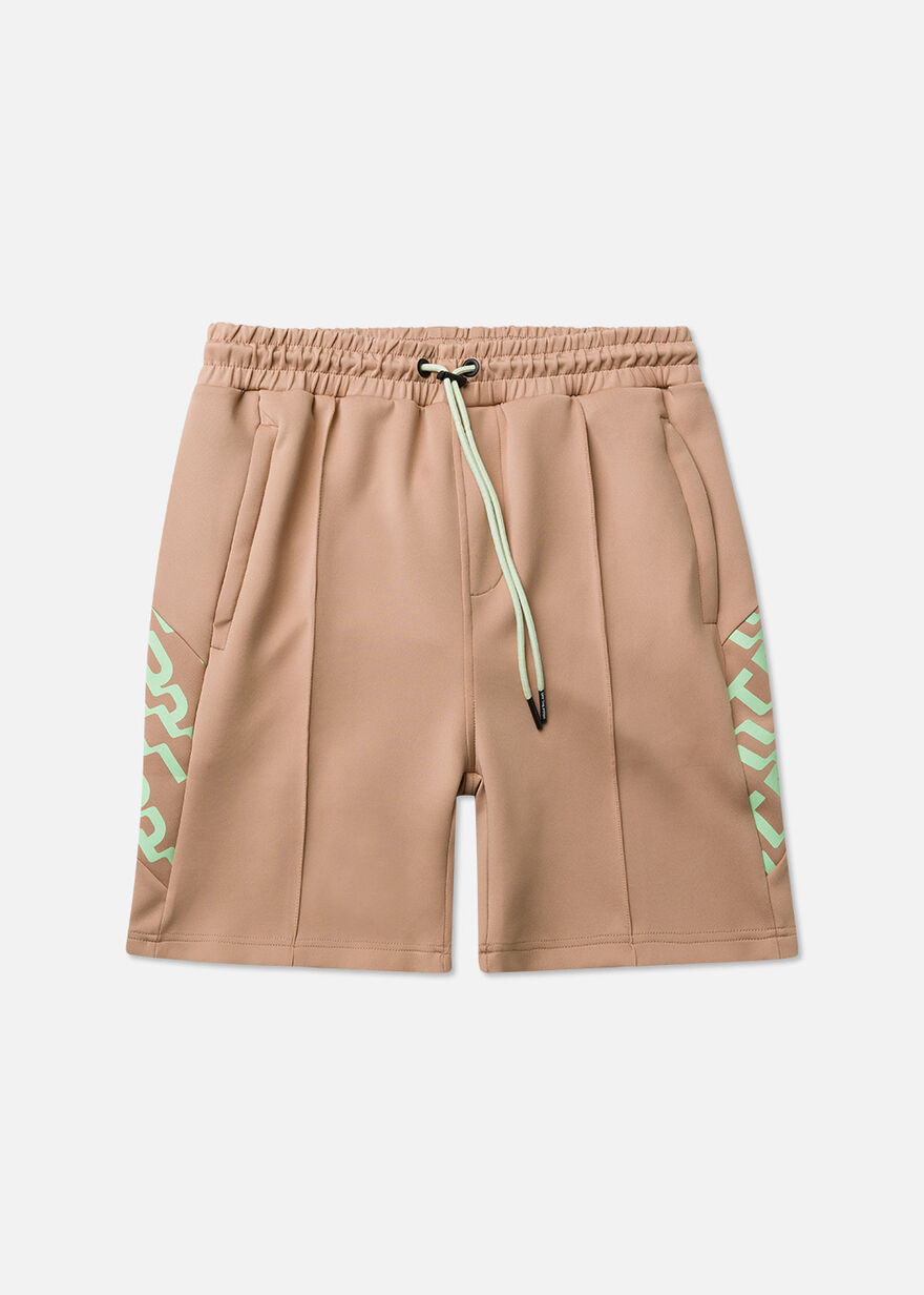 Lisbon Track Shorts, Pink/Brown, hi-res